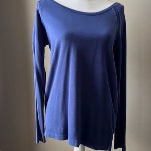 Blue tunic top by KENAR. Size small